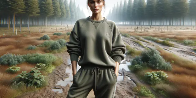 Outfit outbound untuk wanita non Hijab - Skirted legging dengan polo T-shirt