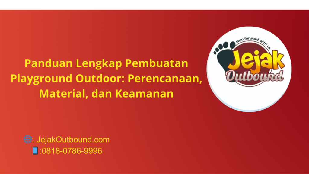 Pembuatan Playground outdoor